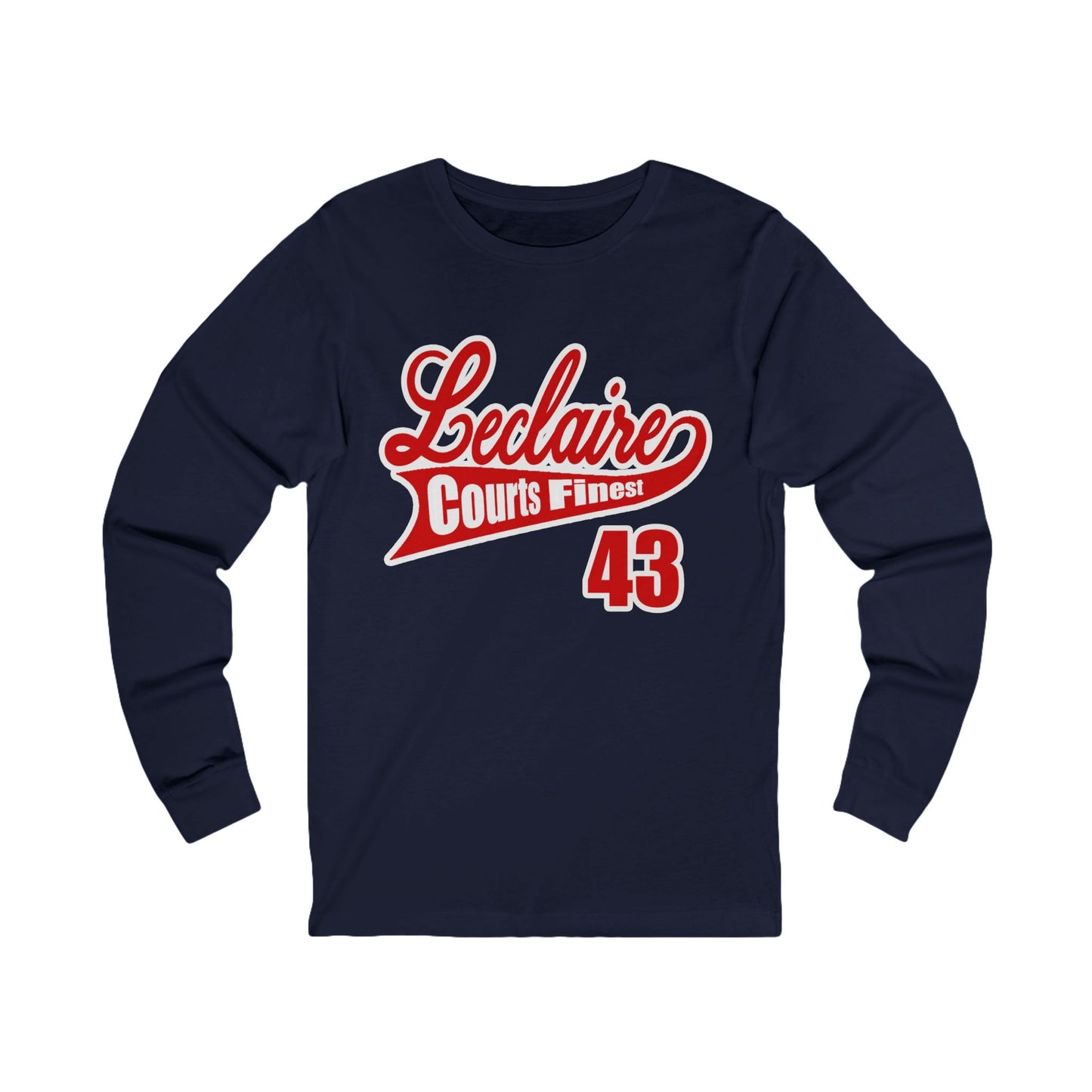 LECLAIRE COURTS FINEST CLASSIC SCRIPT LONG SLEEVE