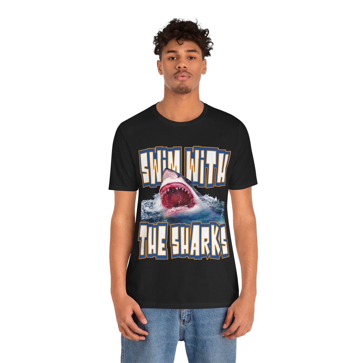 SWIM WITH THE SHARKS