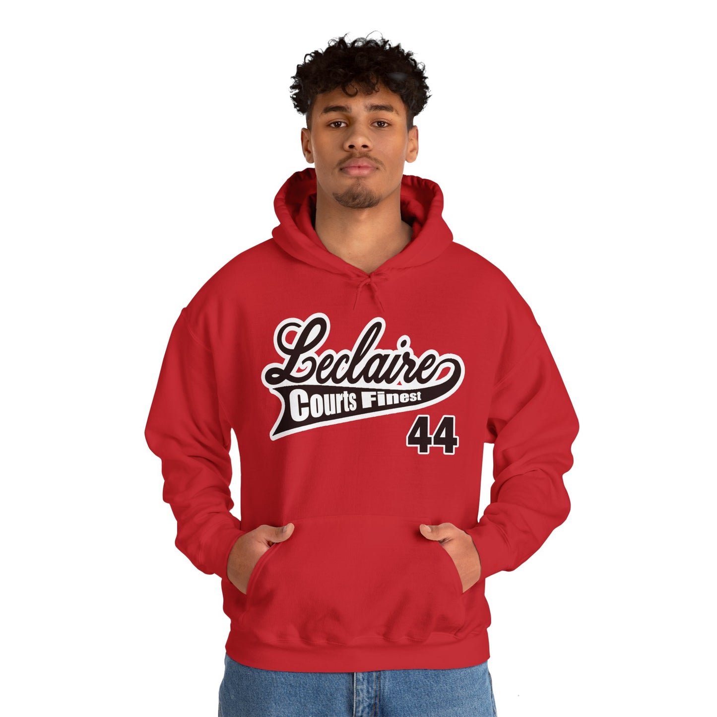 LECLAIRE COURTS FINEST CLASSIC SCRIPT HOODIE