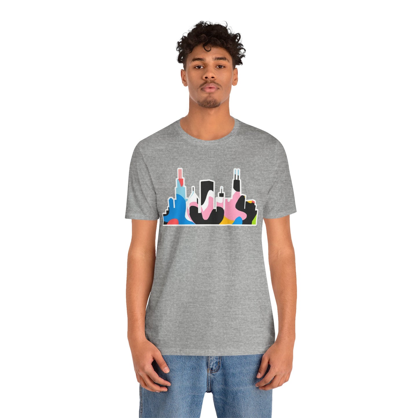 CHI KIDS ACRYLIC SKYLINE TEE