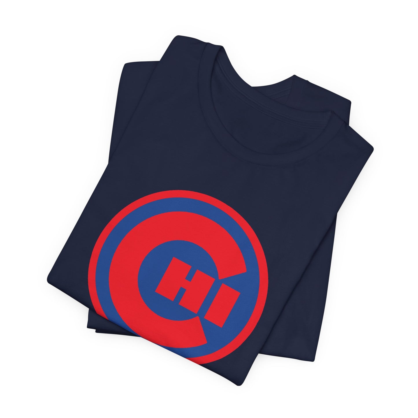 CHICAGO KIDS EMBLEM TEE - BLUE/RED