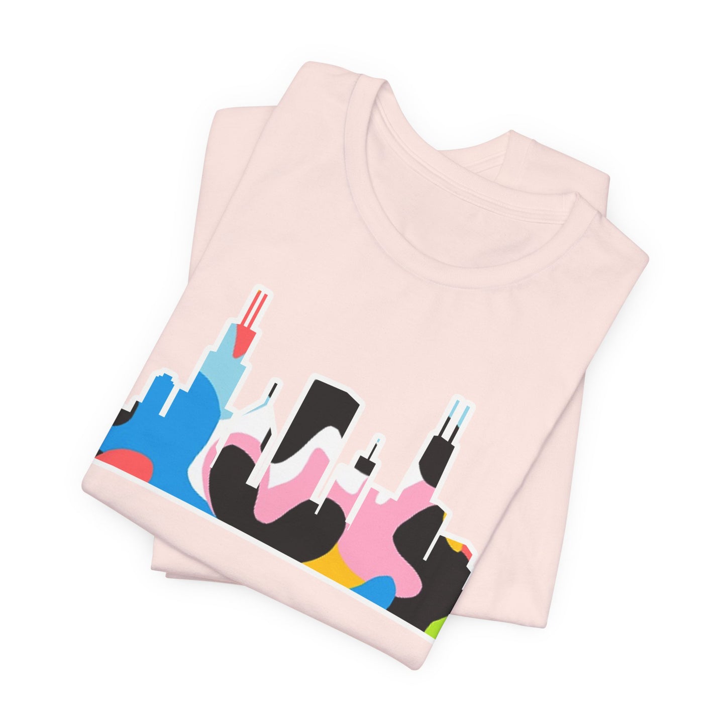 CHI KIDS ACRYLIC SKYLINE TEE