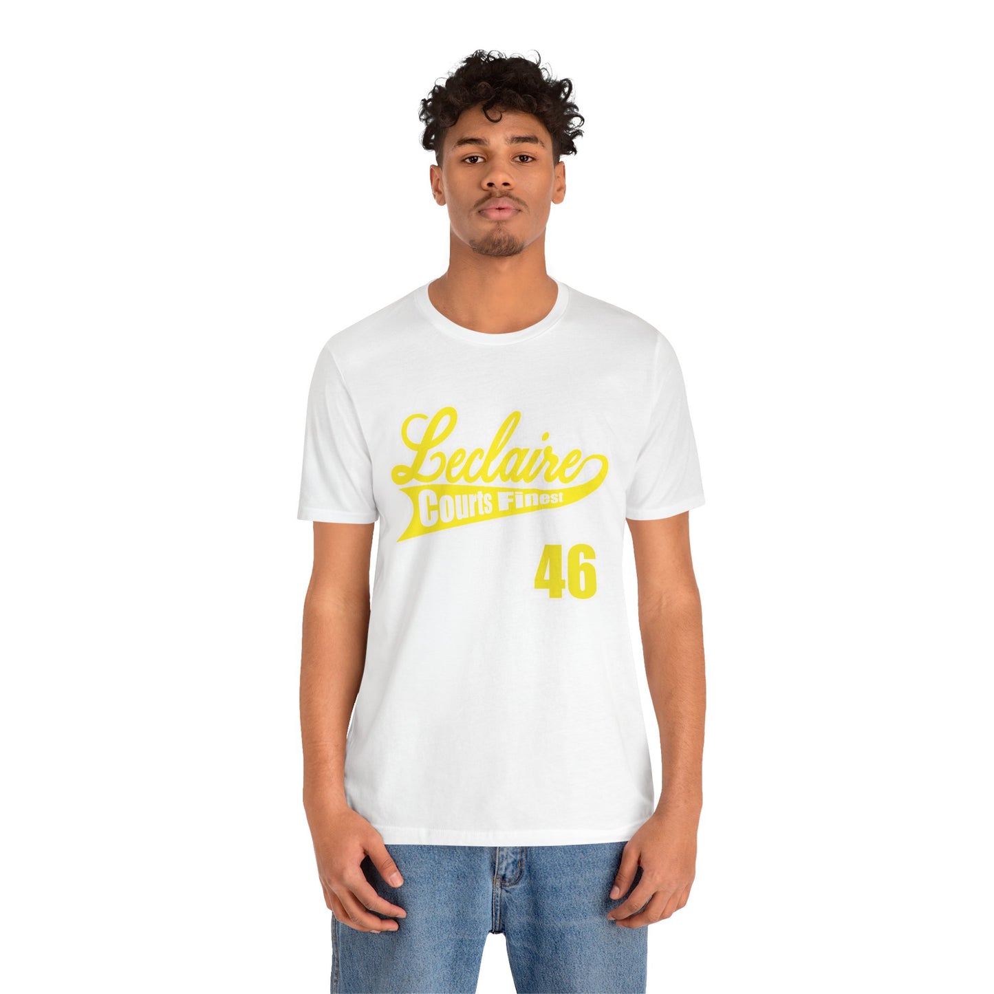 LeClaire Courts Finest Unisex Jersey Tee - Casual Retro Style Shirt