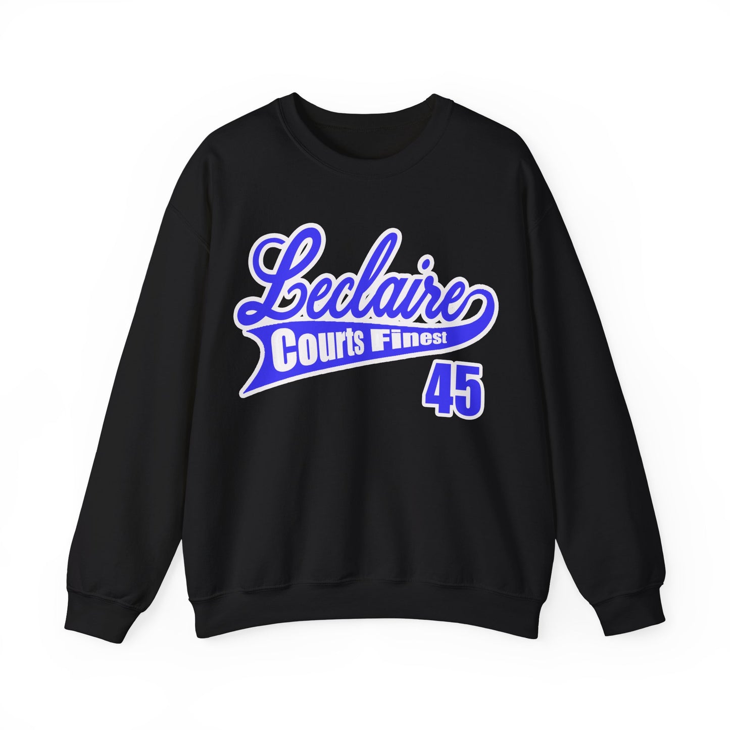 LECLAIRE COURTS FINEST CLASSIC SCRIPT SWEATSHIRT