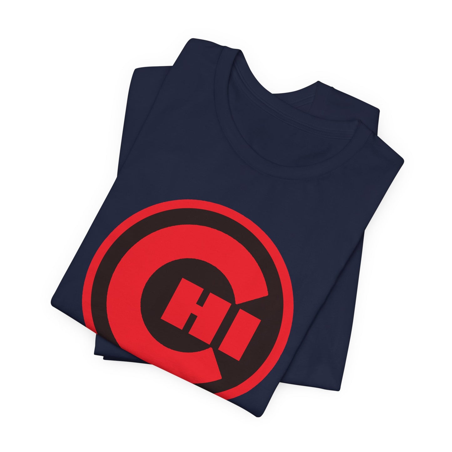 CHICAGO KIDS EMBLEM TEE - BLACK/RED