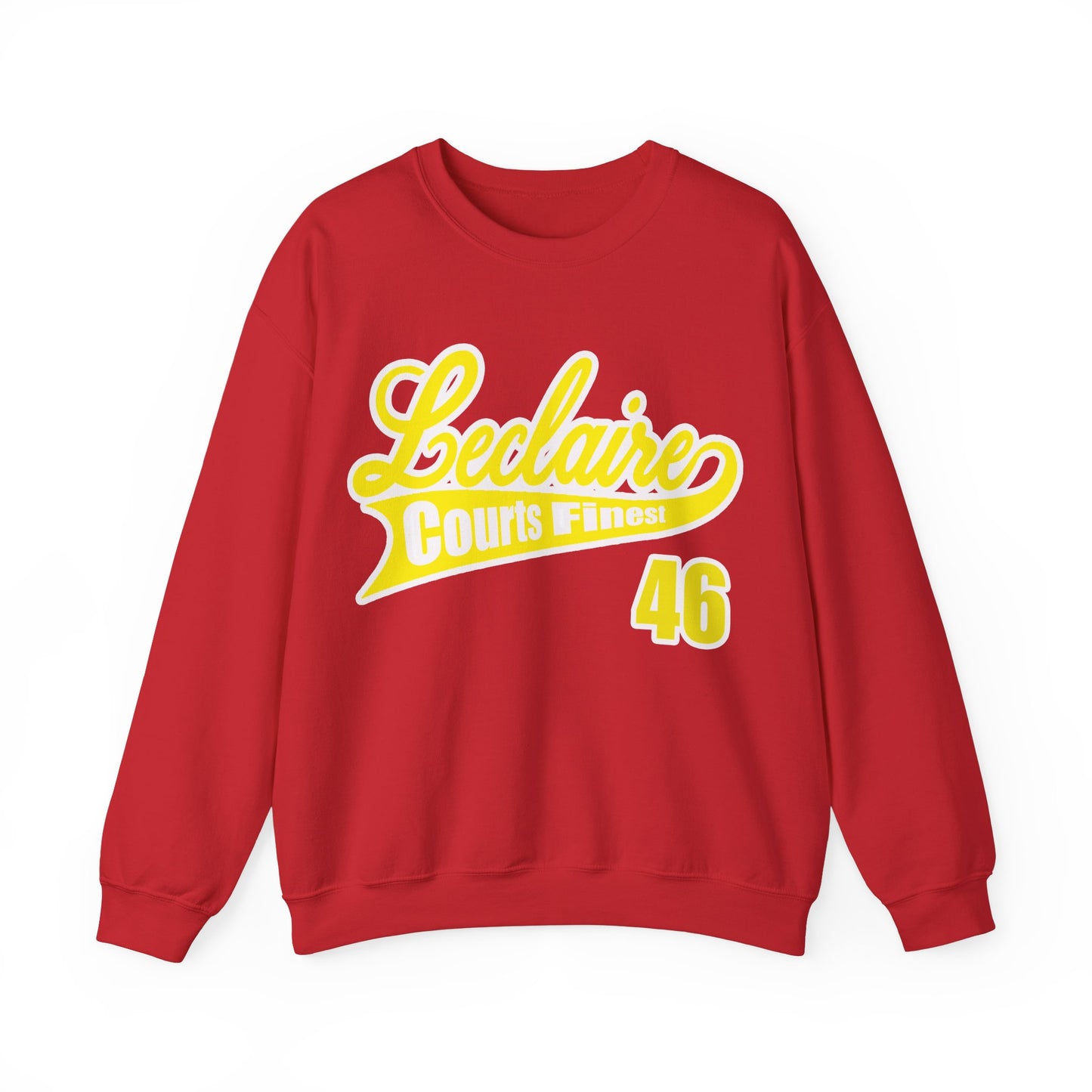 LECLAIRE COURTS FINEST CLASSIC SCRIPT SWEATSHIRT