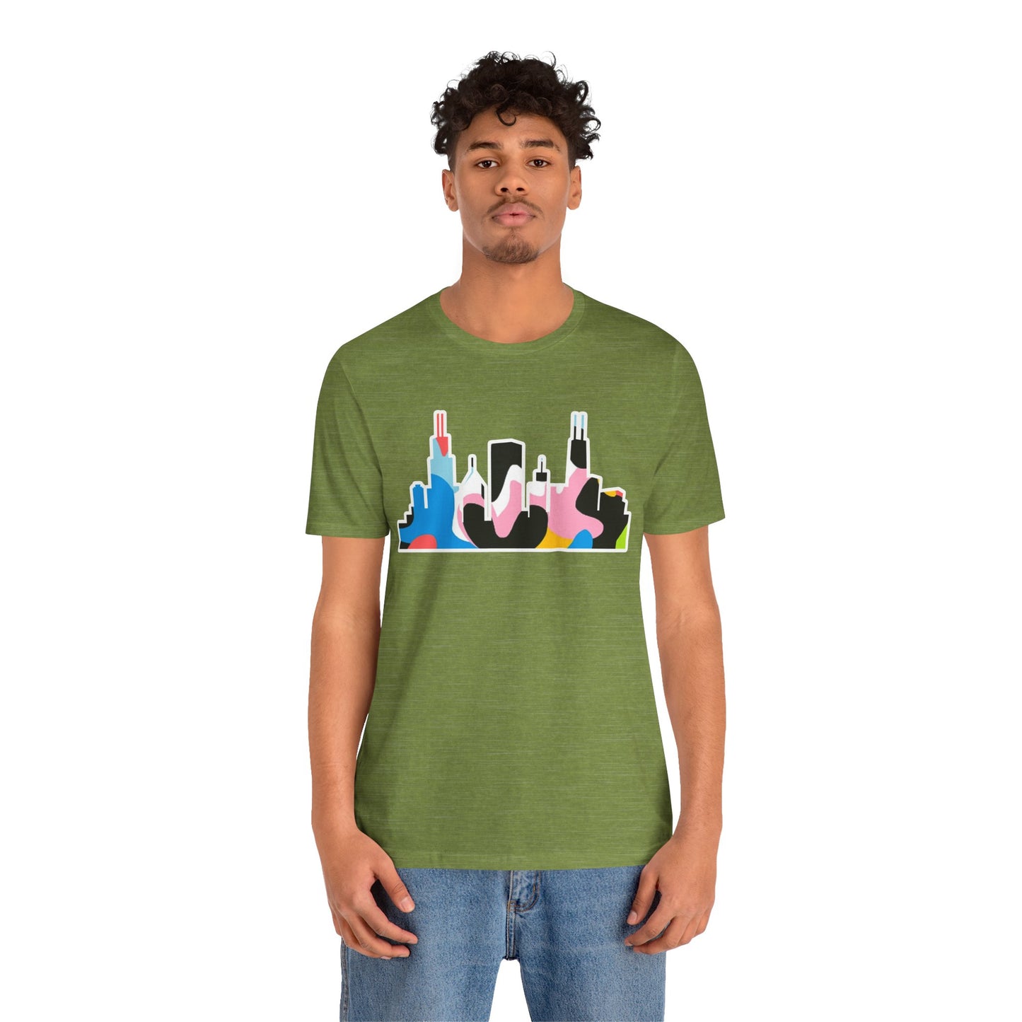 CHI KIDS ACRYLIC SKYLINE TEE