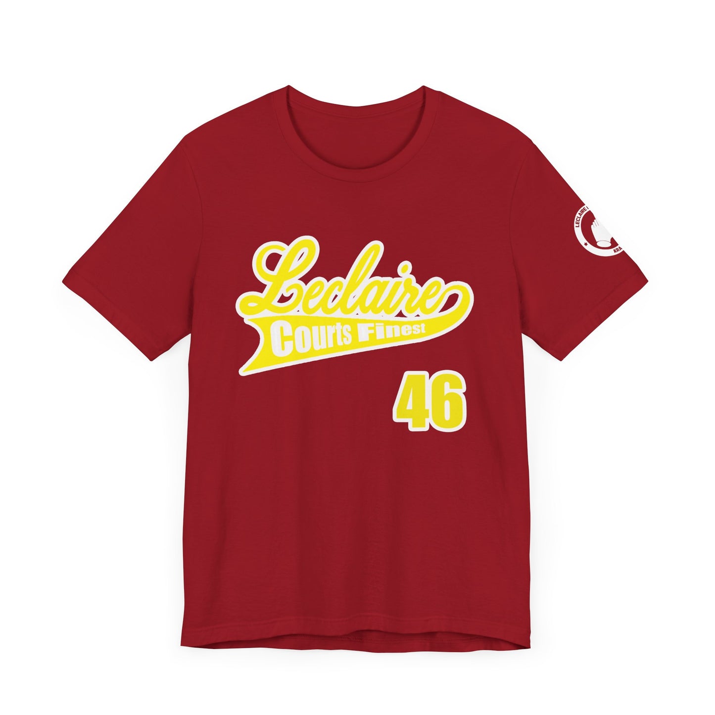 LeClaire Courts Finest Unisex Jersey Tee - Casual Retro Style Shirt