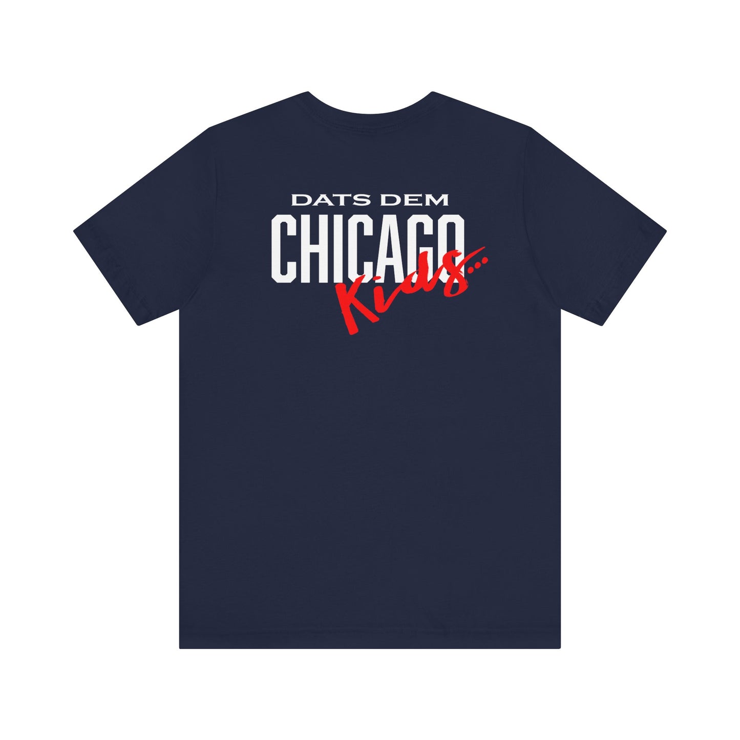 CHICAGO KIDS EMBLEM TEE - NAVY/WHITE