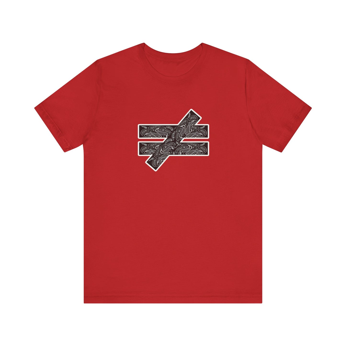 Unisex Graphic Tee - BLACK BANDANA LOGO