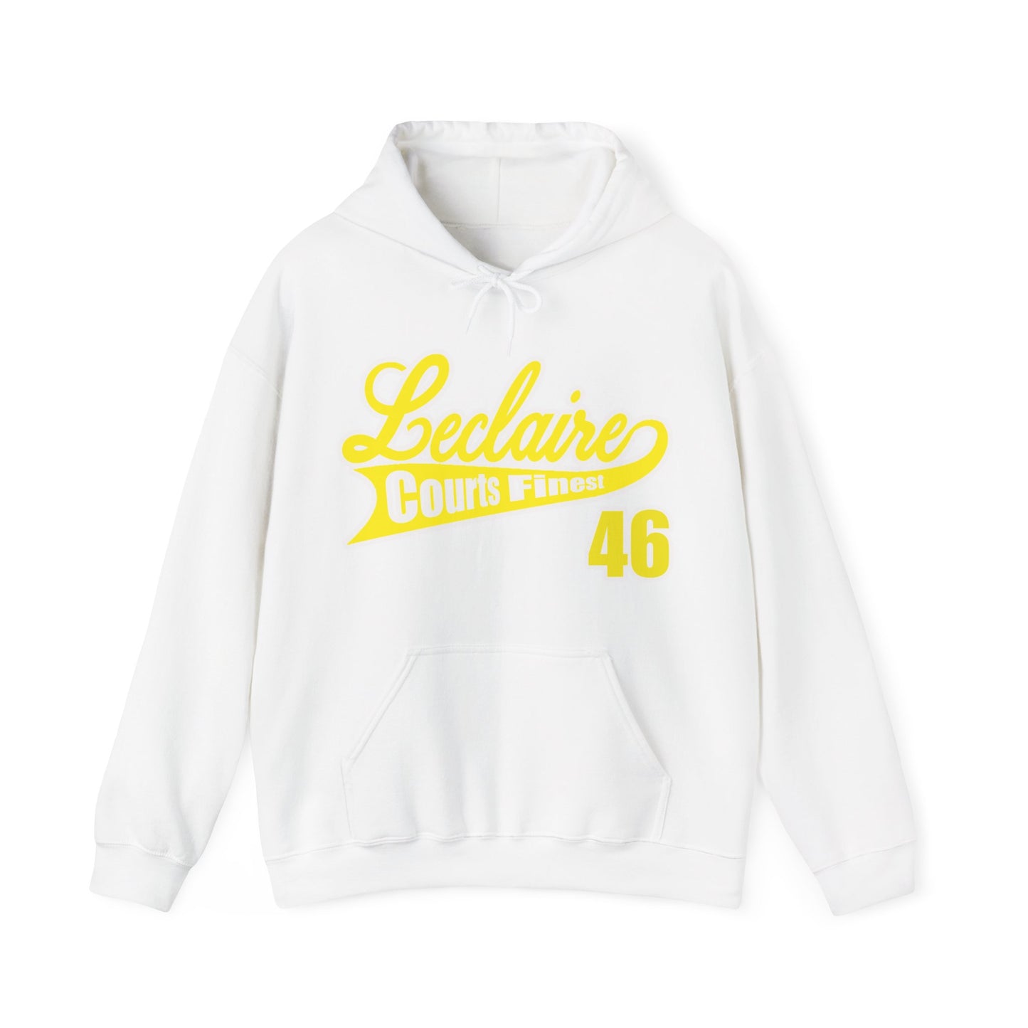 LECLAIRE COURTS FINEST CLASSIC SCRIPT HOODIE