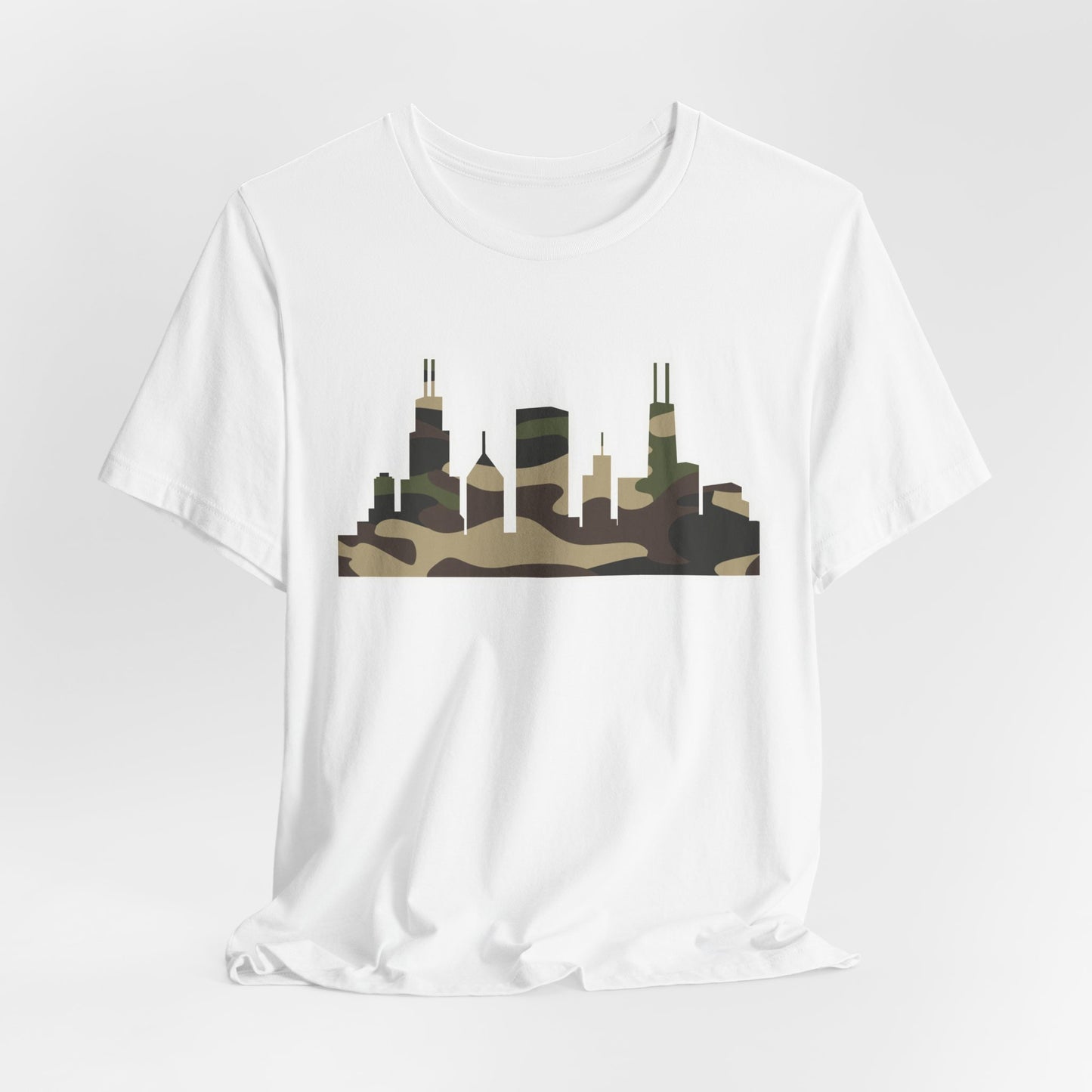 CHI KIDS CAMO-SKYLINE TEE