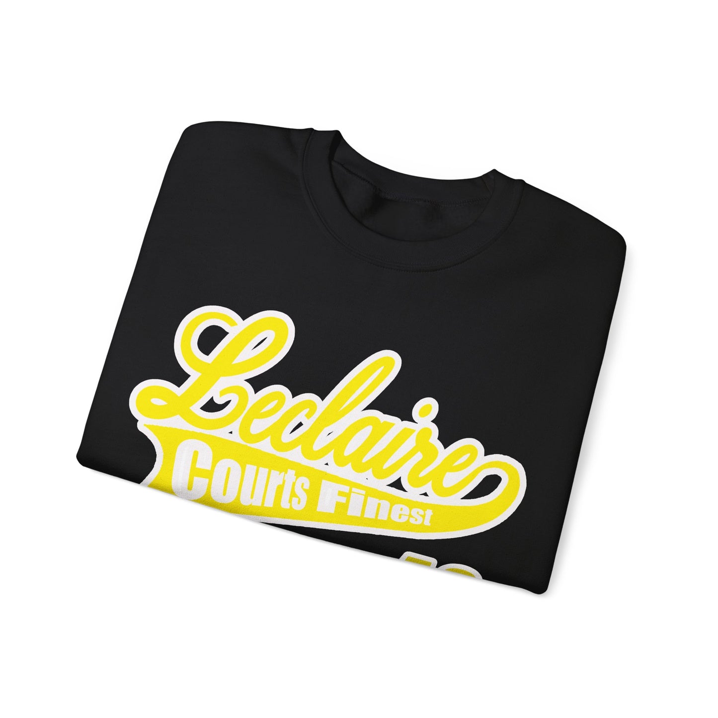 LECLAIRE COURTS FINEST CLASSIC SCRIPT SWEATSHIRT