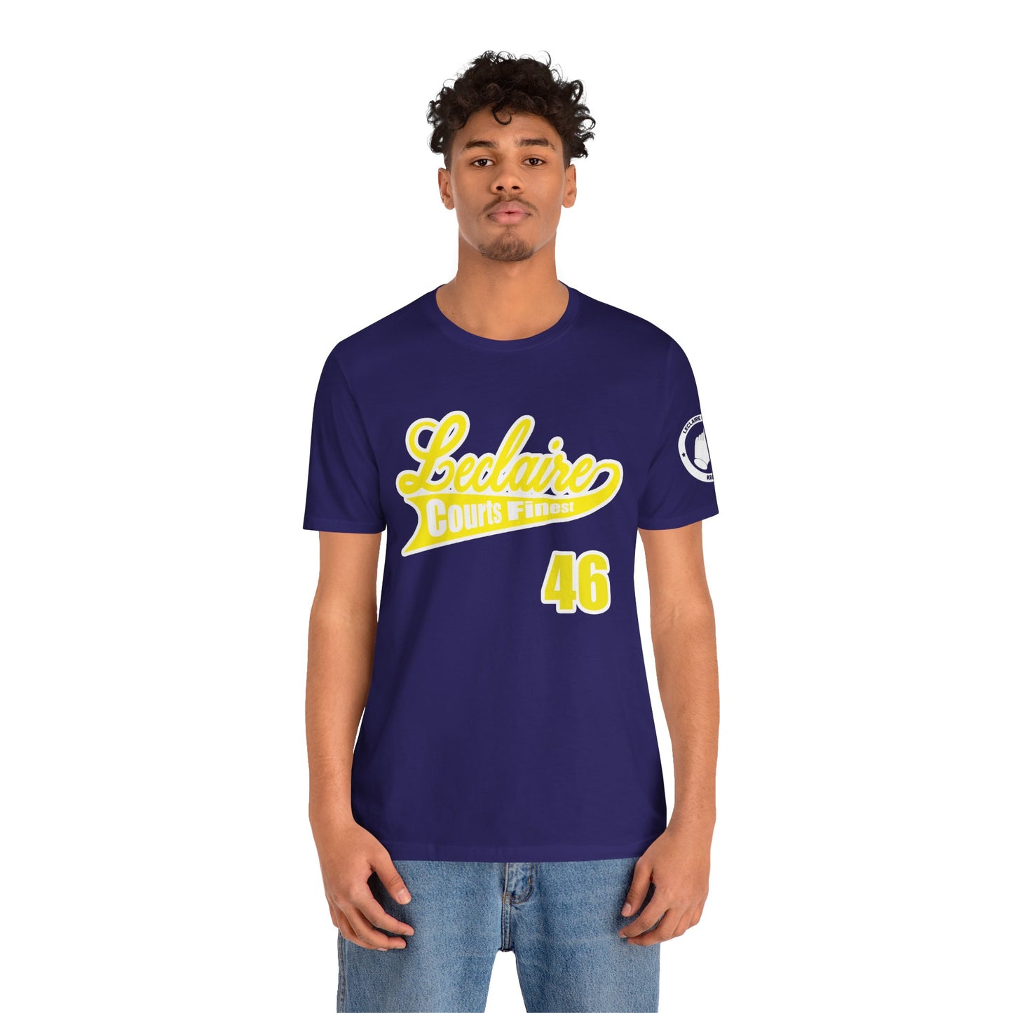 LeClaire Courts Finest Unisex Jersey Tee - Casual Retro Style Shirt