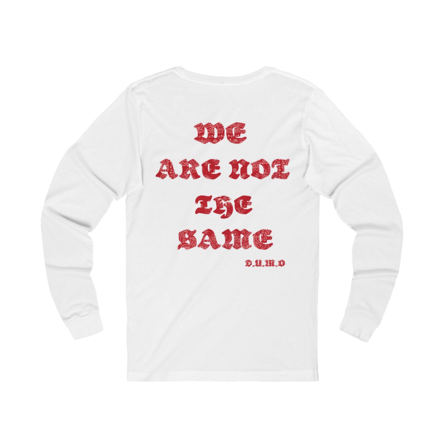 WE ARE NOT THE SAME-RED BANDANA LOGO
