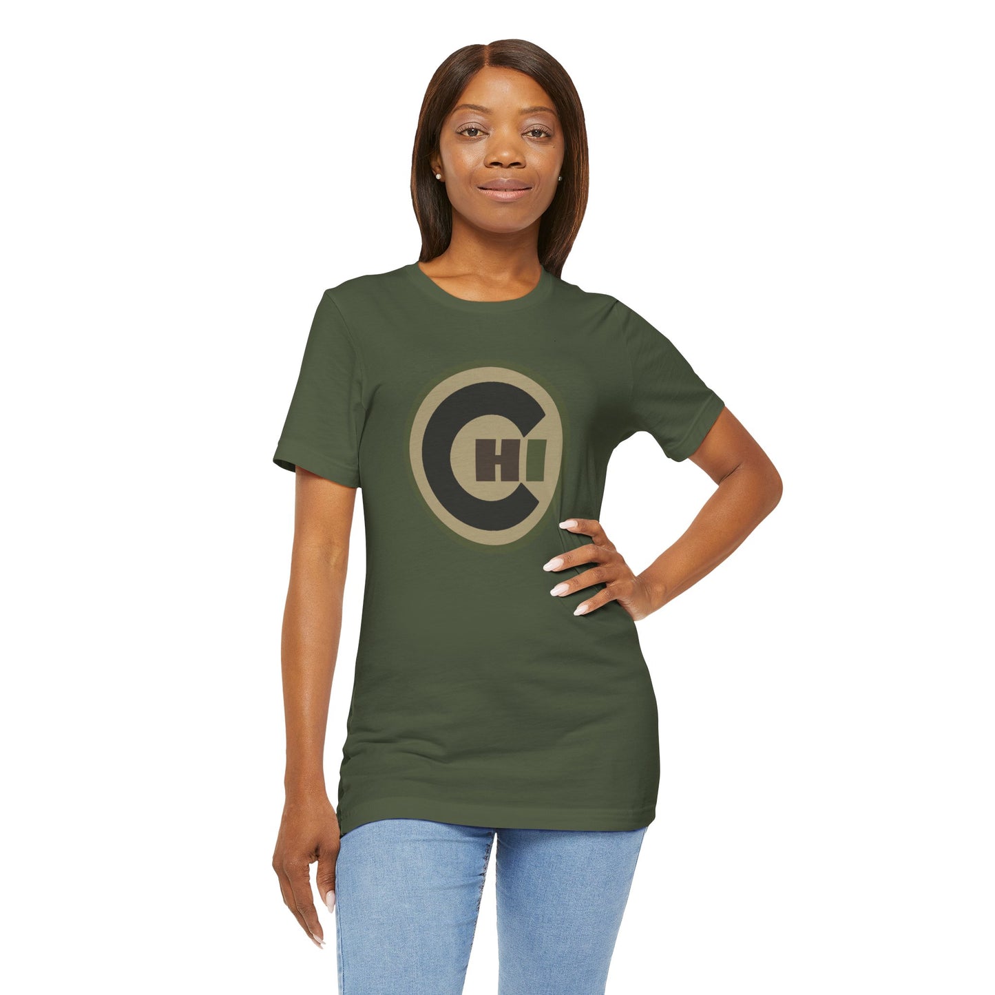 CHICAGO KIDS EMBLEM TEE - CAMO