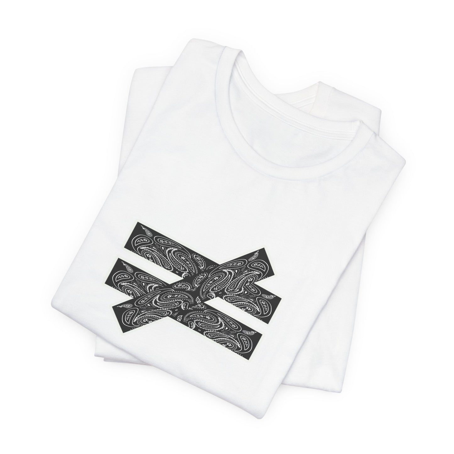 Unisex Graphic Tee - BLACK BANDANA LOGO