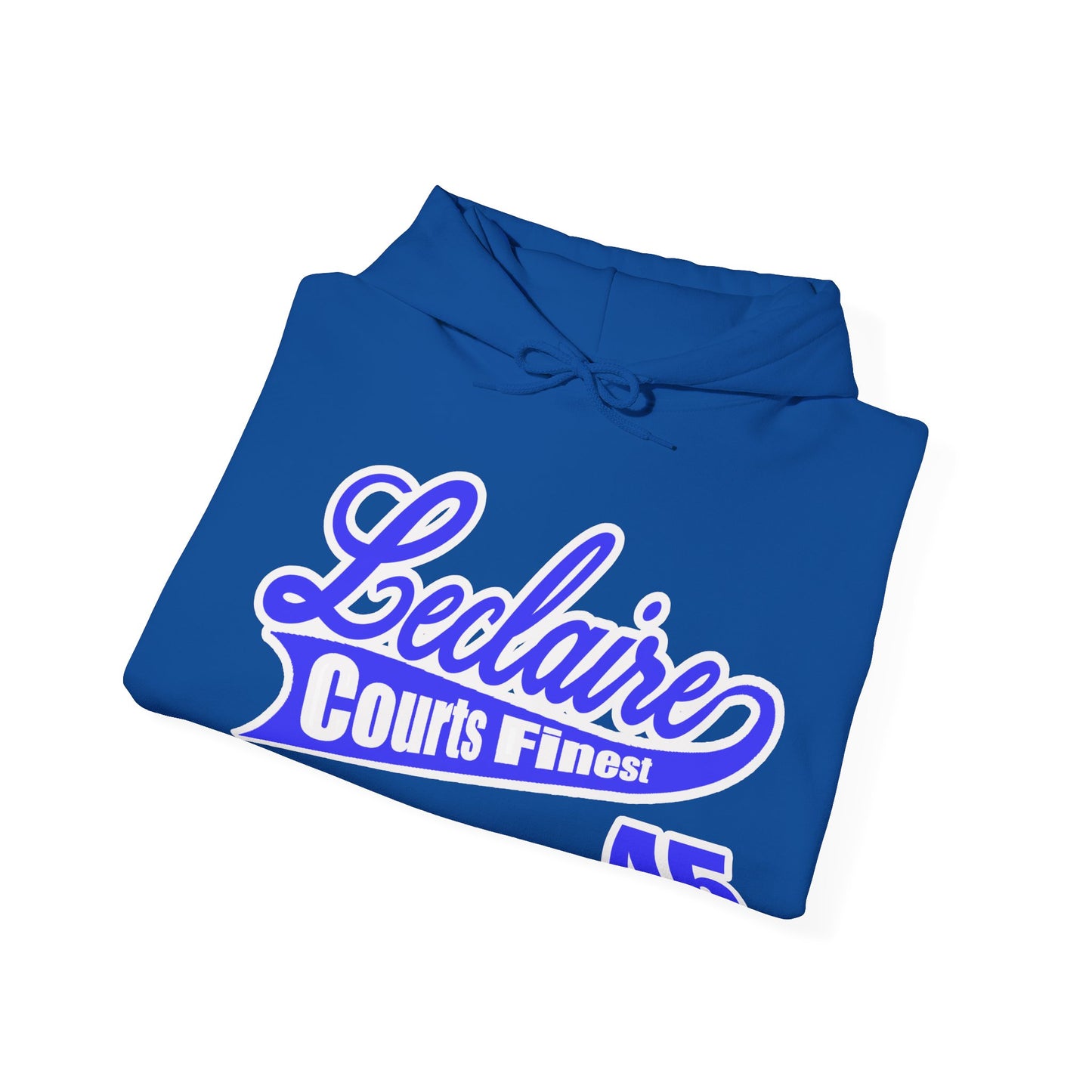 LECLAIRE COURTS FINEST CLASSIC SCRIPT HOODIE