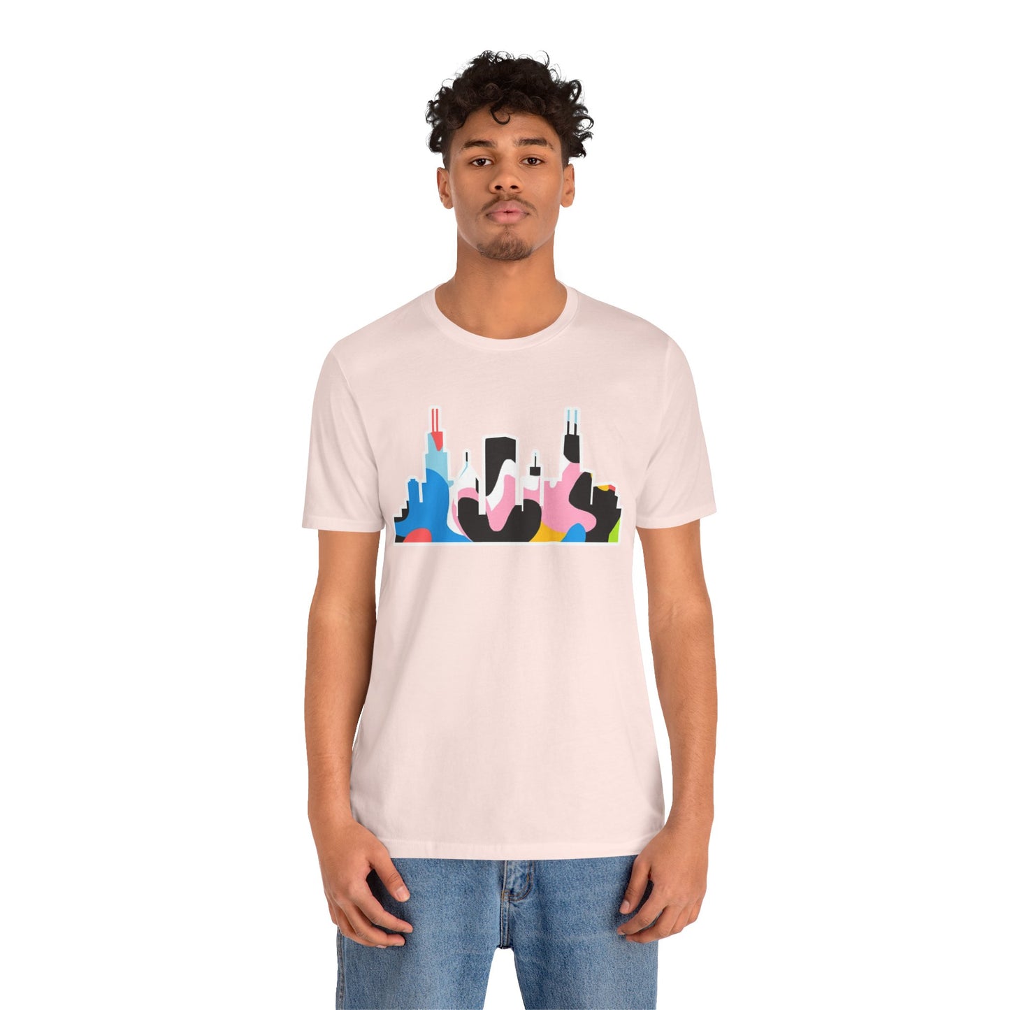 CHI KIDS ACRYLIC SKYLINE TEE