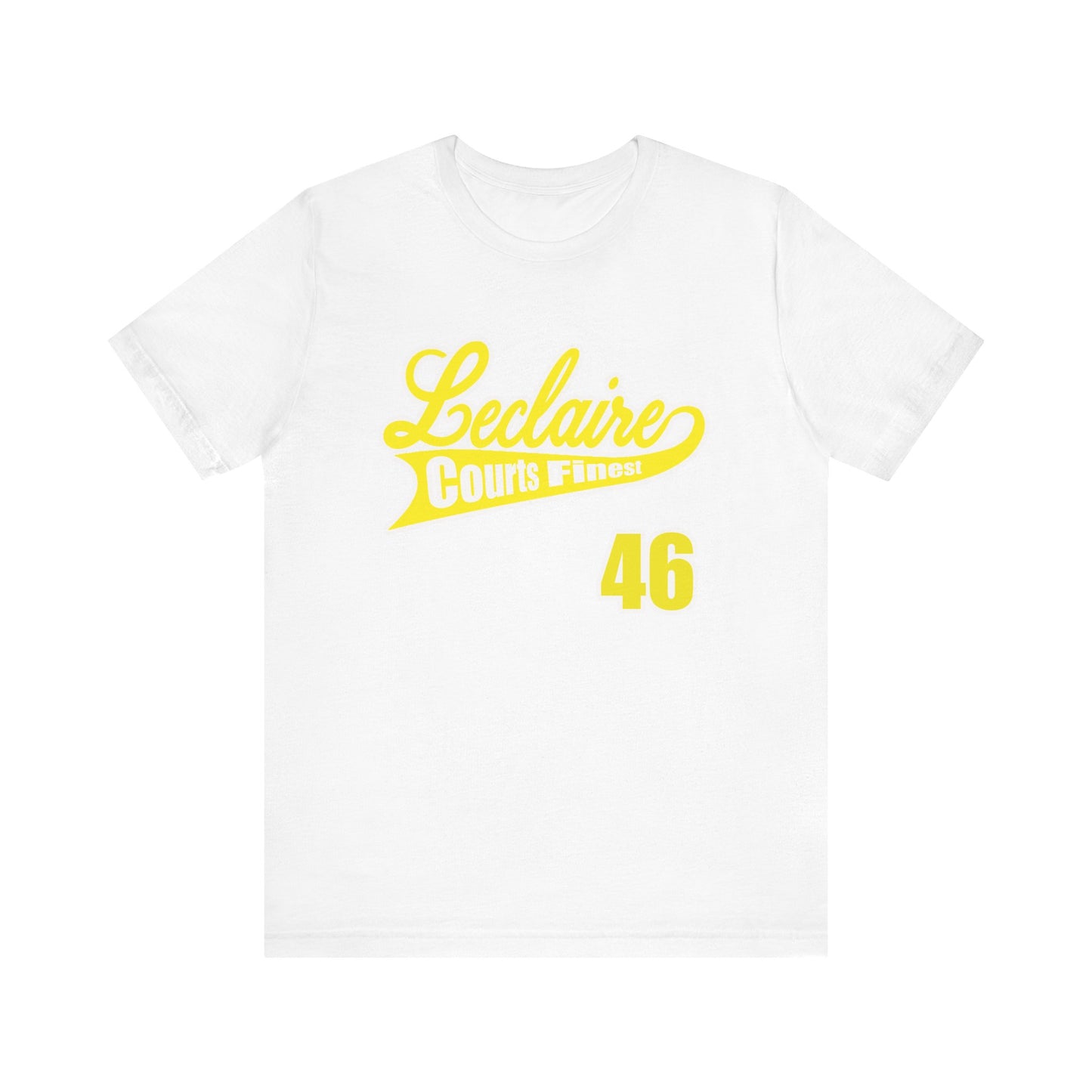 LeClaire Courts Finest Unisex Jersey Tee - Casual Retro Style Shirt