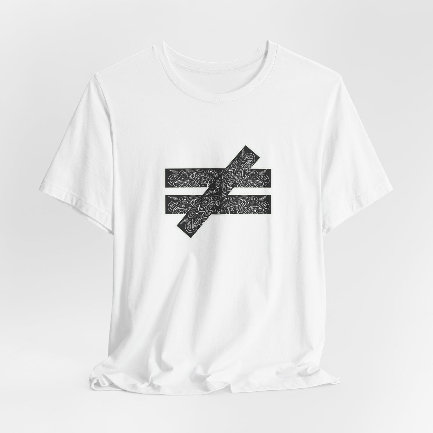 Unisex Graphic Tee - BLACK BANDANA LOGO