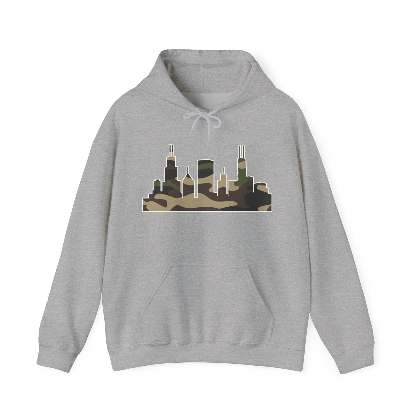 CHI KIDS CAMO SKYLINE TEE