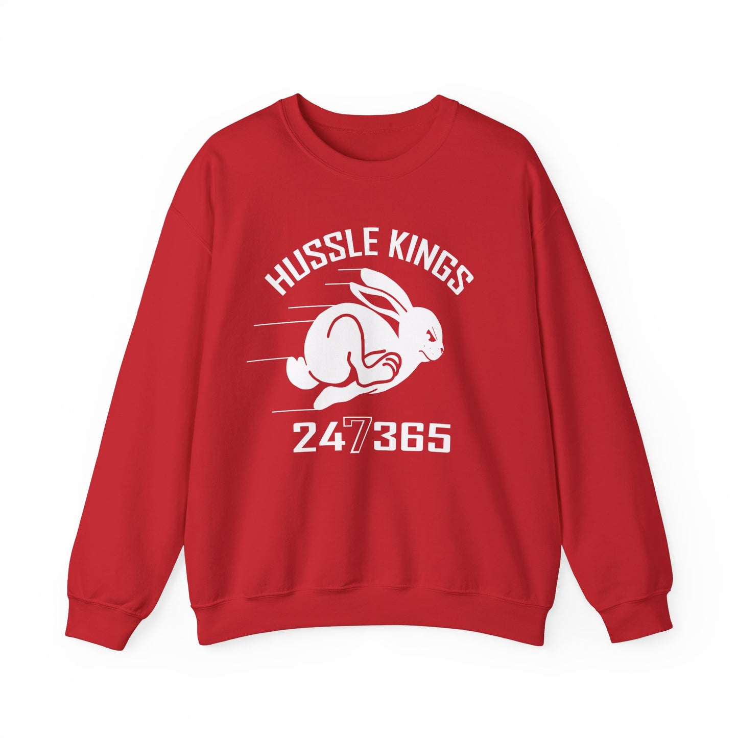 HUSSLE KINGS 24/365 MONOGRAM SWEATSHIRT