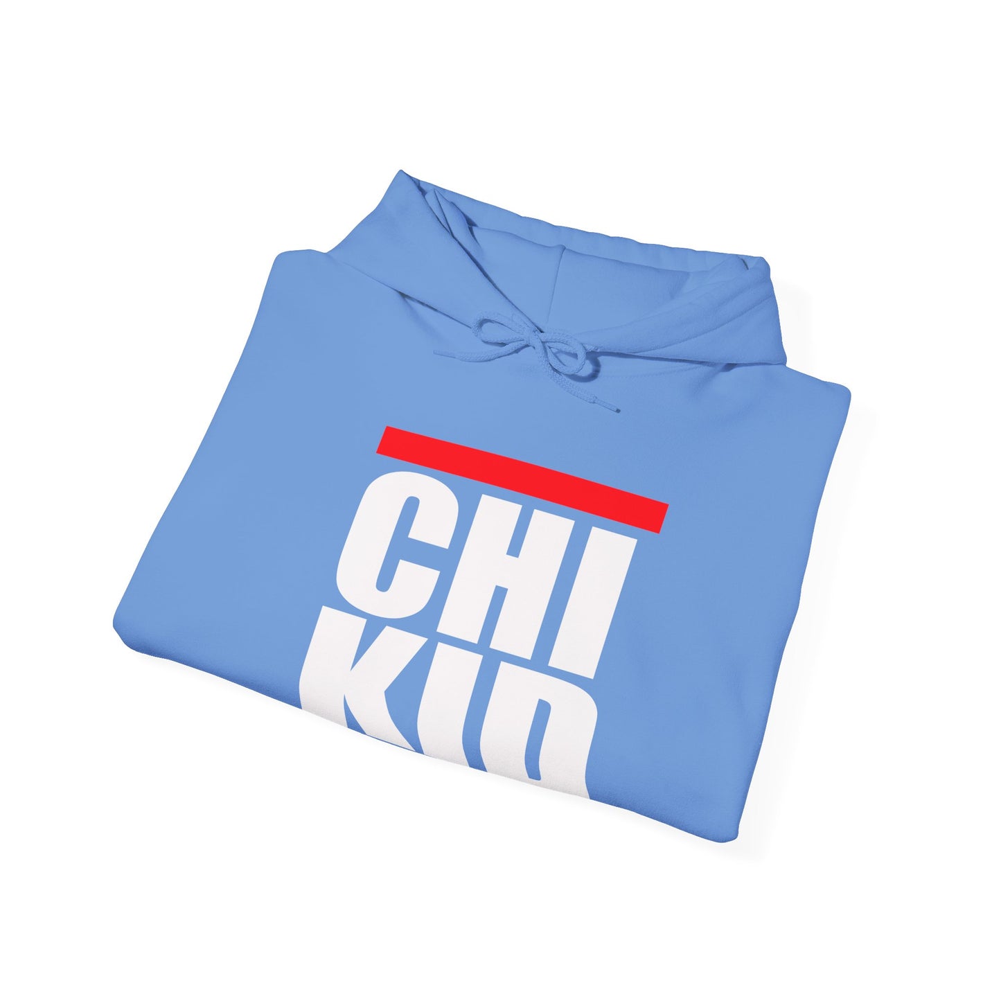 Chi Kid Hoodie — Bold Streetwear Pullover with Red Accent