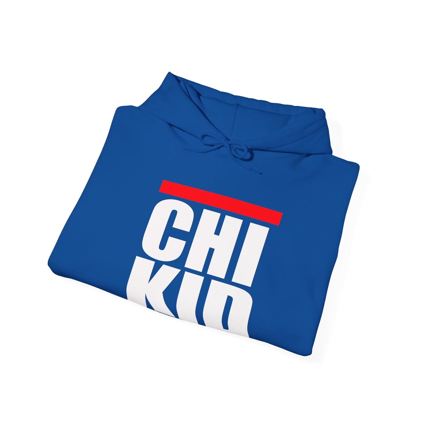Chi Kid Hoodie — Bold Streetwear Pullover with Red Accent