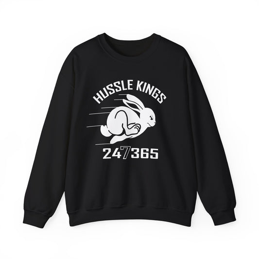 HUSSLE KINGS 24/365 MONOGRAM SWEATSHIRT
