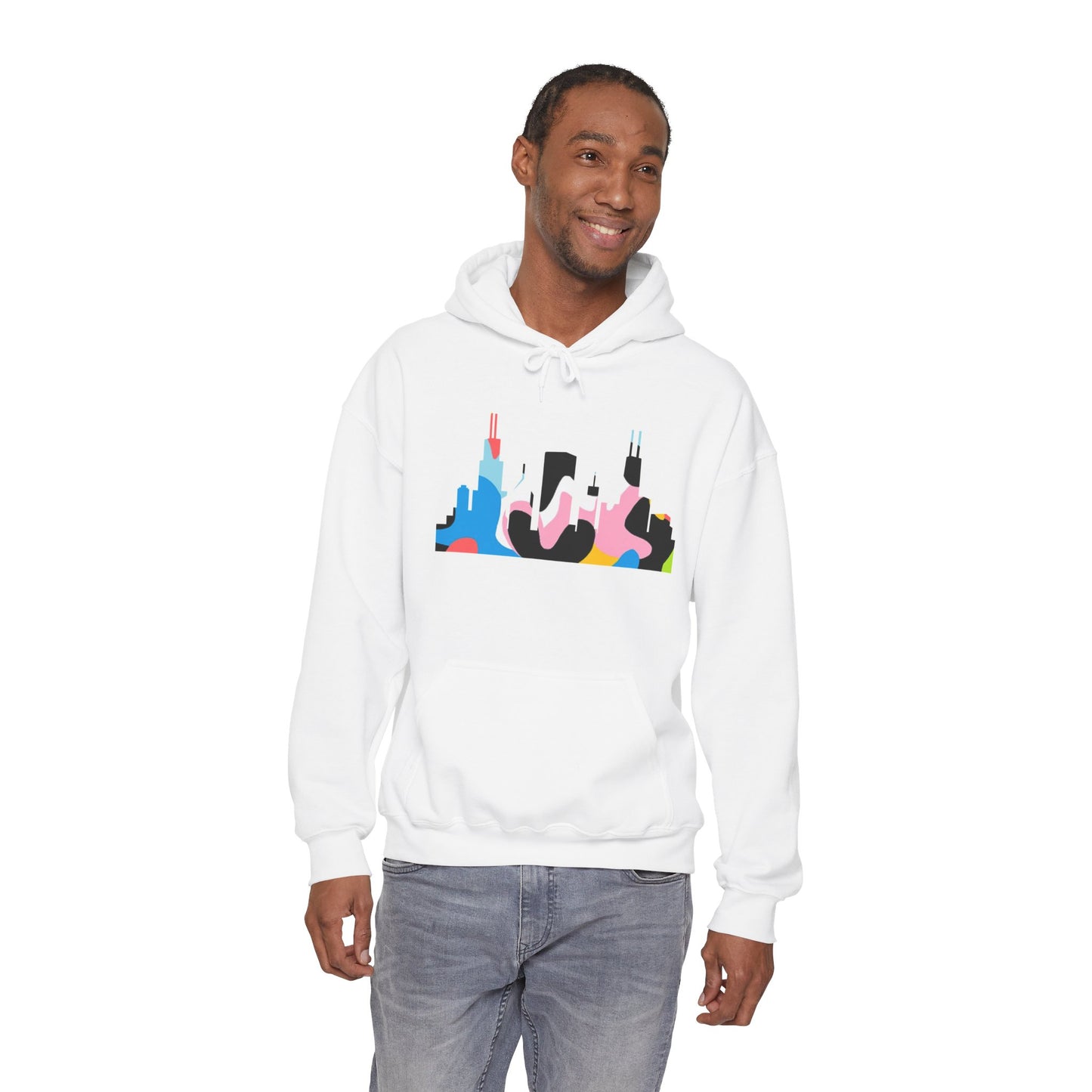 CHI KIDS ACRYLIC SKYLINE HOODIE