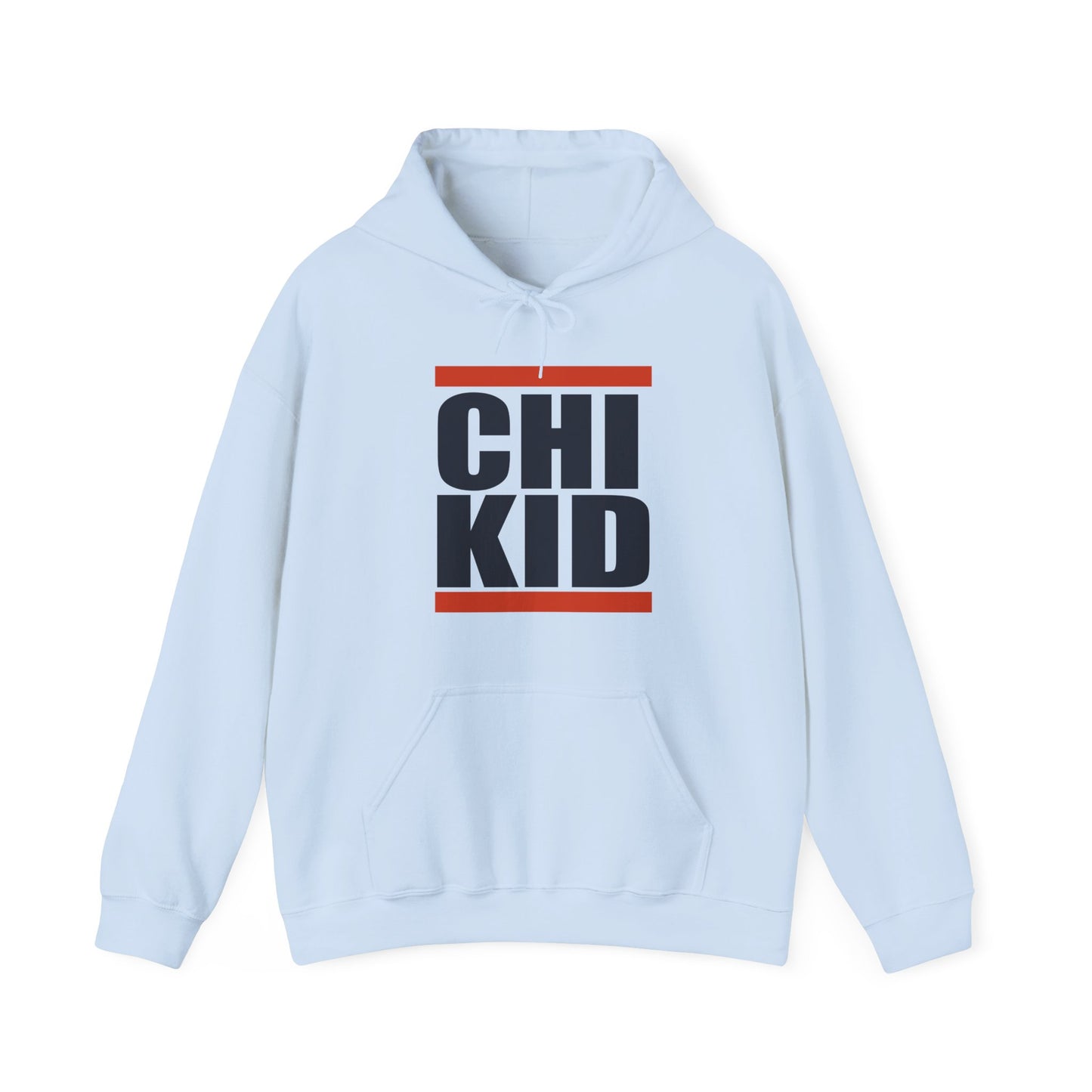 Chi Kid Hoodie — Retro Block Letter Chicago Pride Pullover