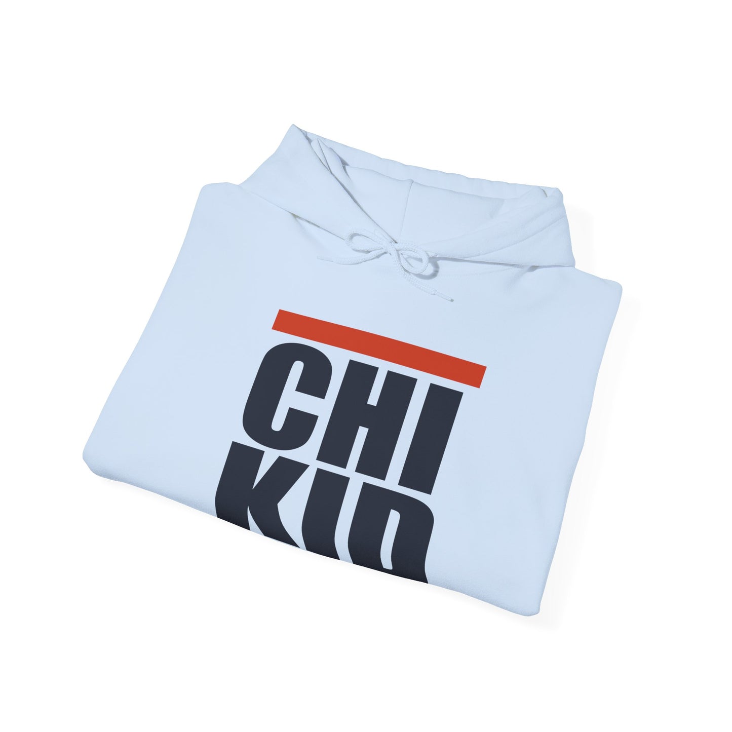 Chi Kid Hoodie — Retro Block Letter Chicago Pride Pullover