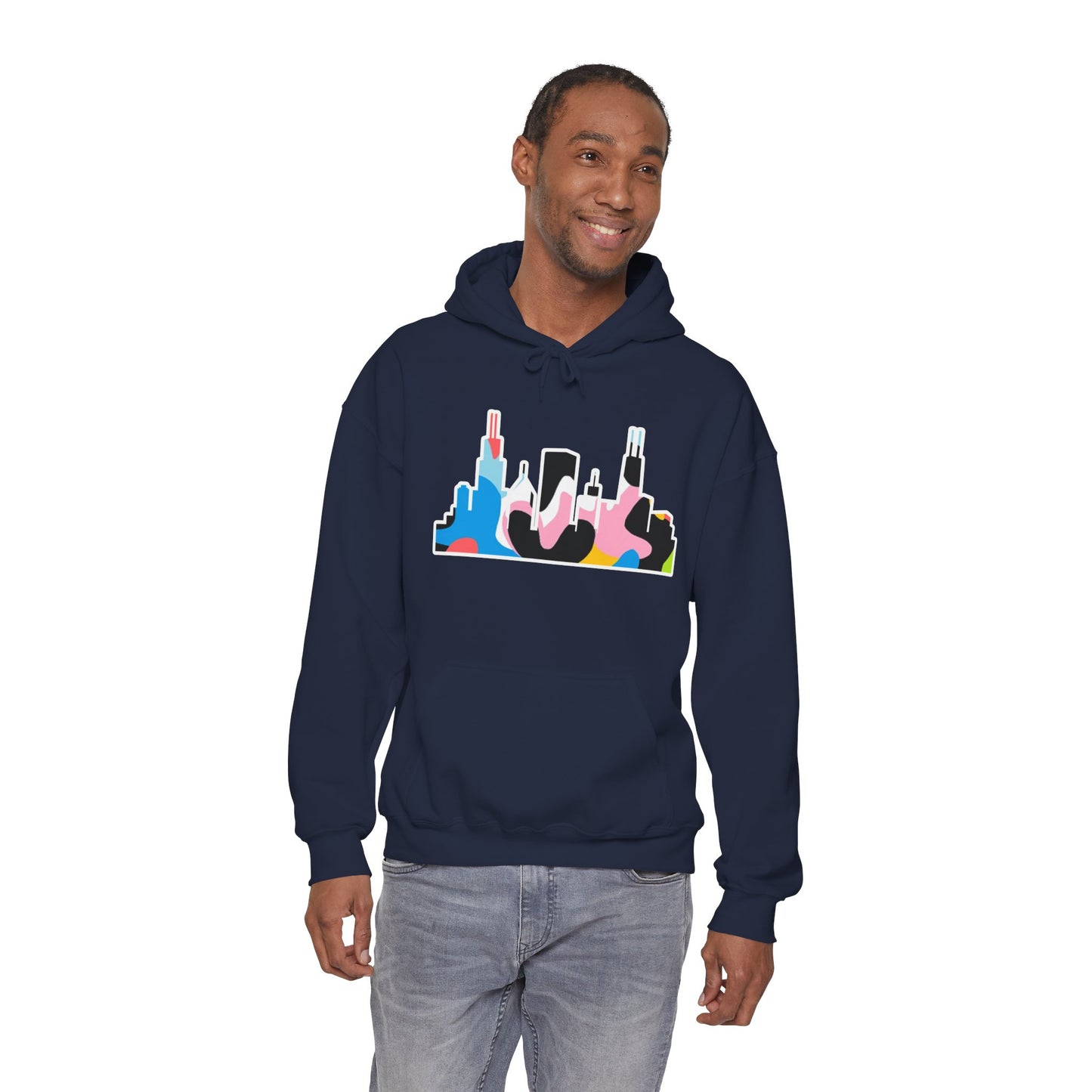 CHI KIDS ACRYLIC SKYLINE HOODIE
