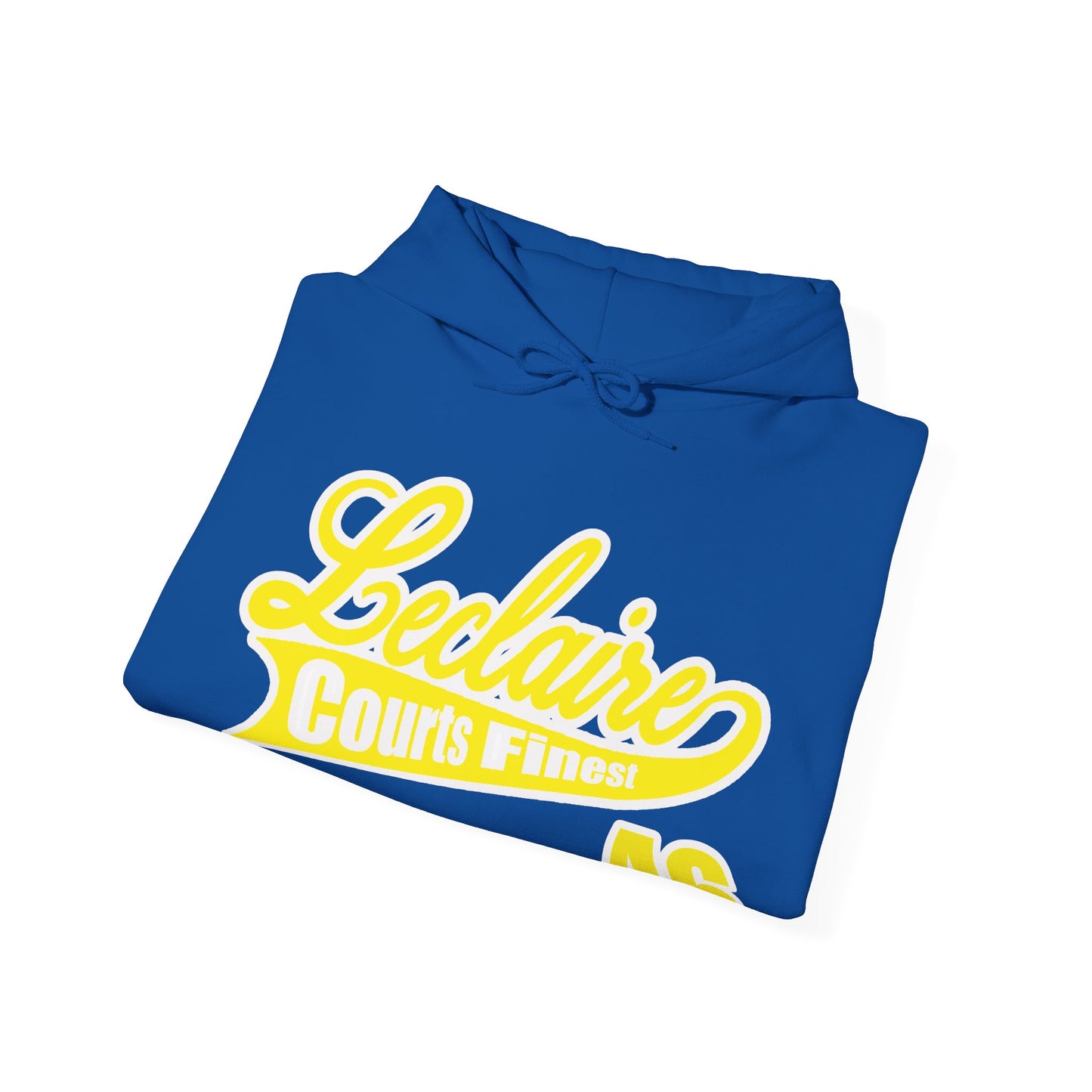 LECLAIRE COURTS FINEST CLASSIC SCRIPT HOODIE