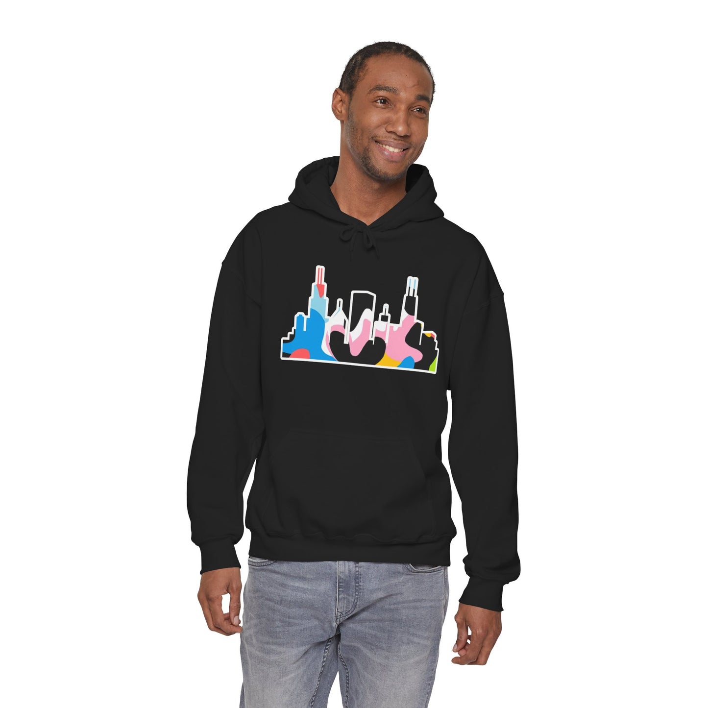 CHI KIDS ACRYLIC SKYLINE HOODIE