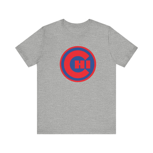 CHICAGO KIDS EMBLEM TEE - BLUE/RED