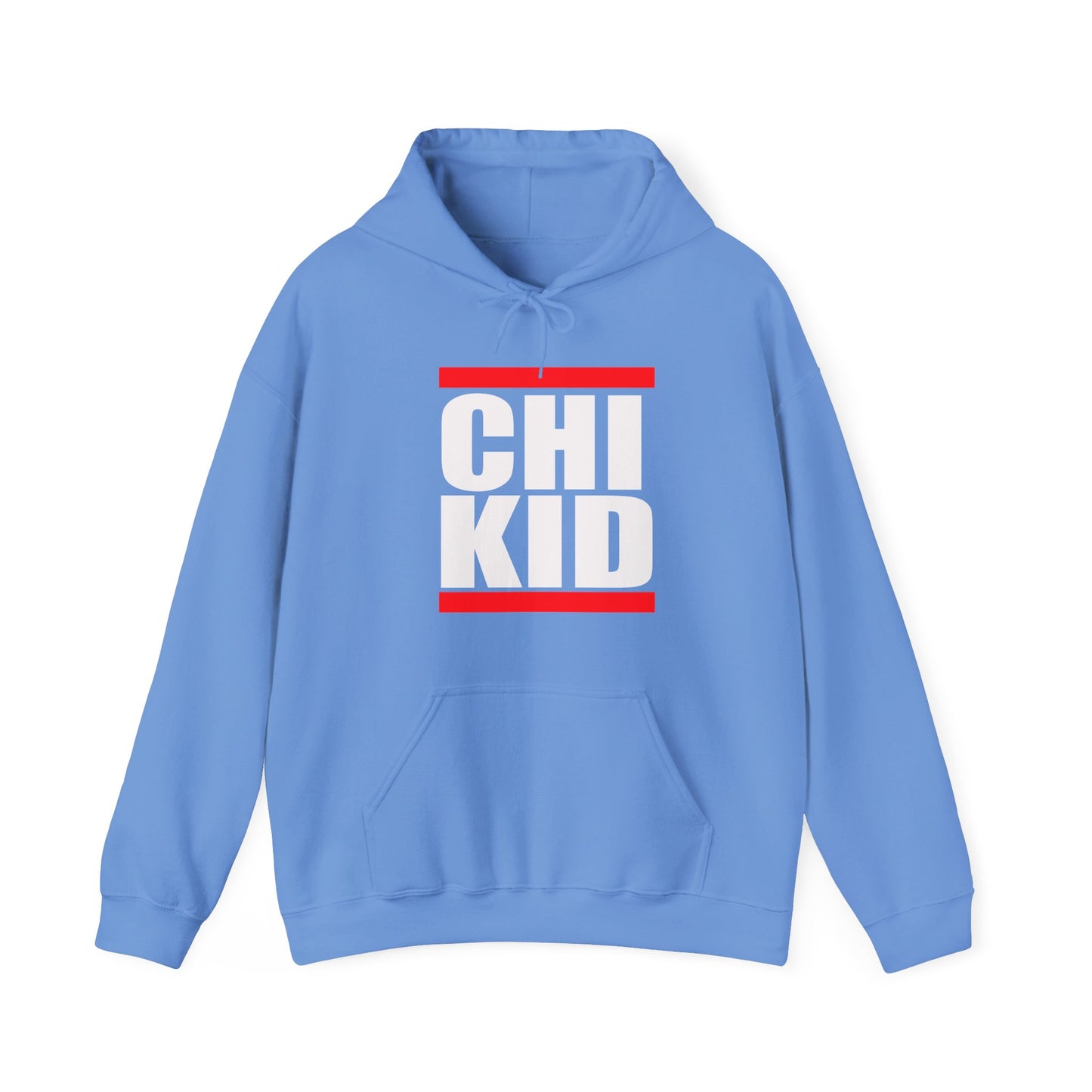 Chi Kid Hoodie — Bold Streetwear Pullover with Red Accent