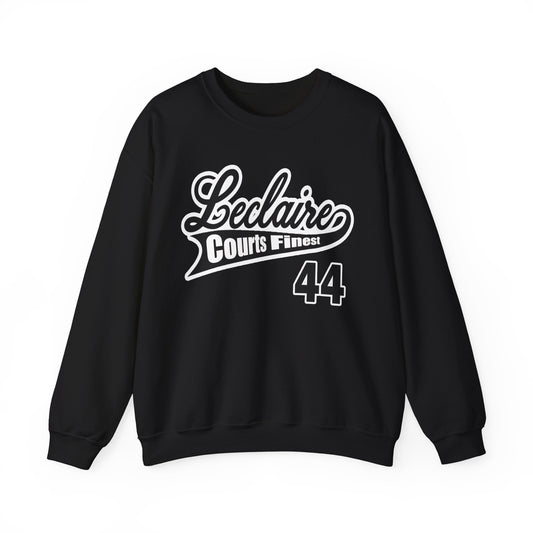 LECLAIRE COURTS FINEST CLASSIC SCRIPT SWEATSHIRT