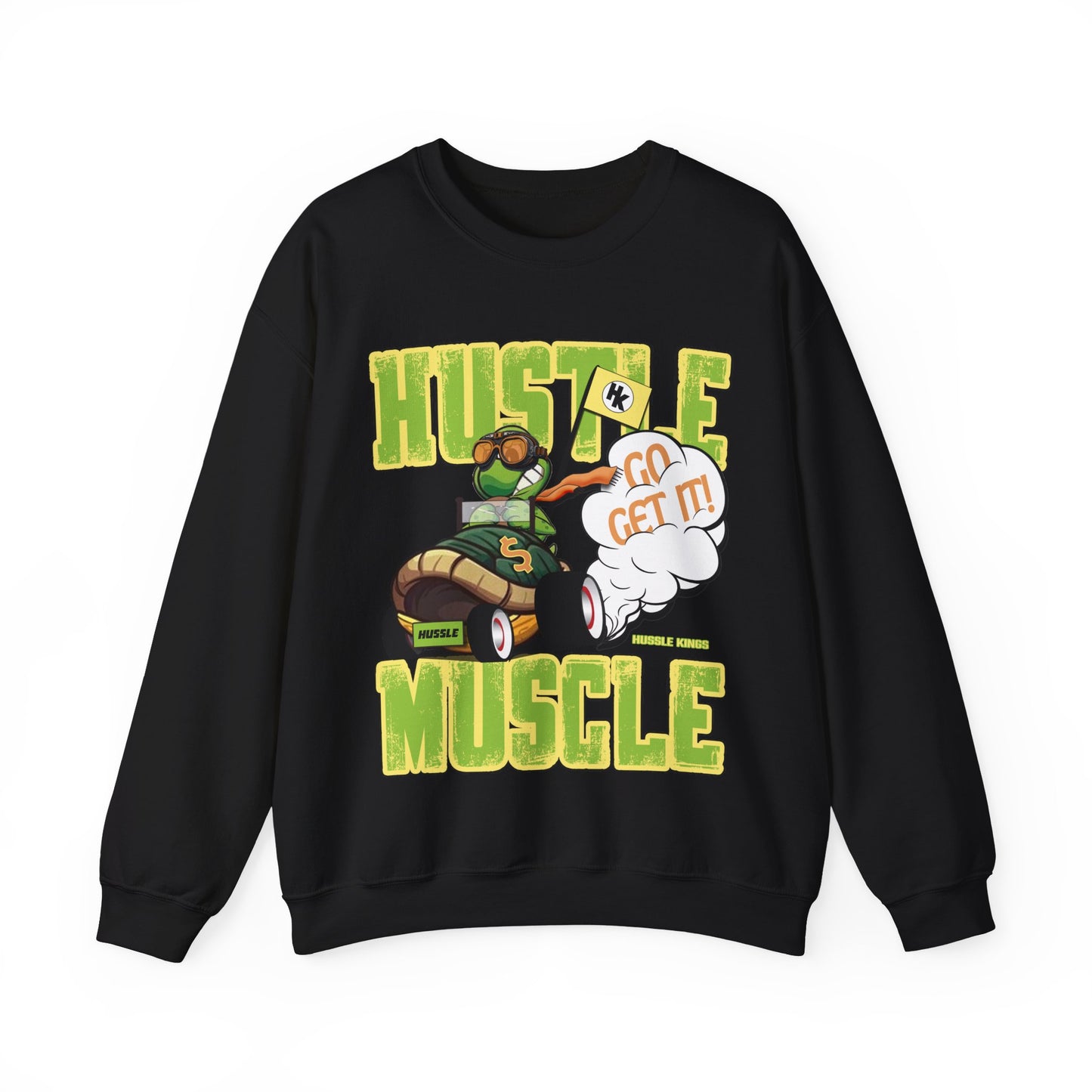 HUSSLE MUSCLE- THELONIOUS THE GO GETTER SWEATSHIRT