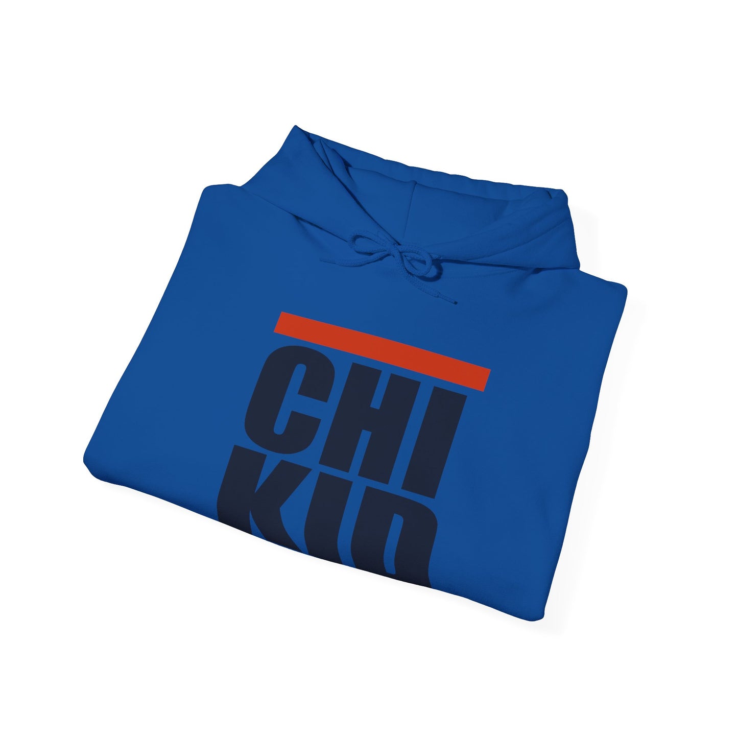 Chi Kid Hoodie — Retro Block Letter Chicago Pride Pullover