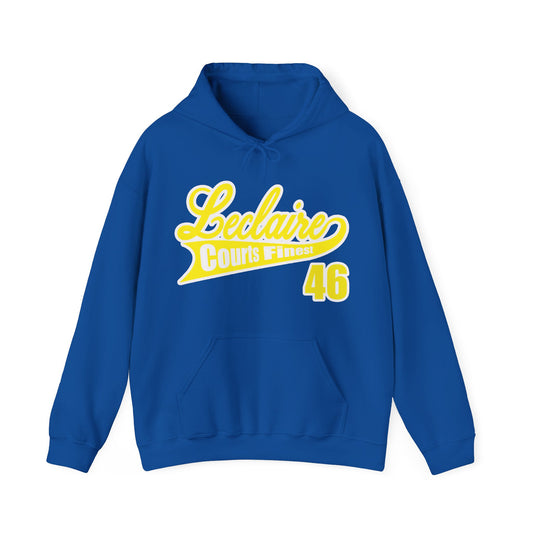 LECLAIRE COURTS FINEST CLASSIC SCRIPT HOODIE