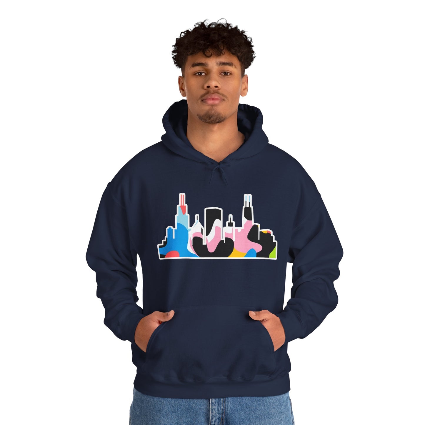 CHI KIDS ACRYLIC SKYLINE HOODIE