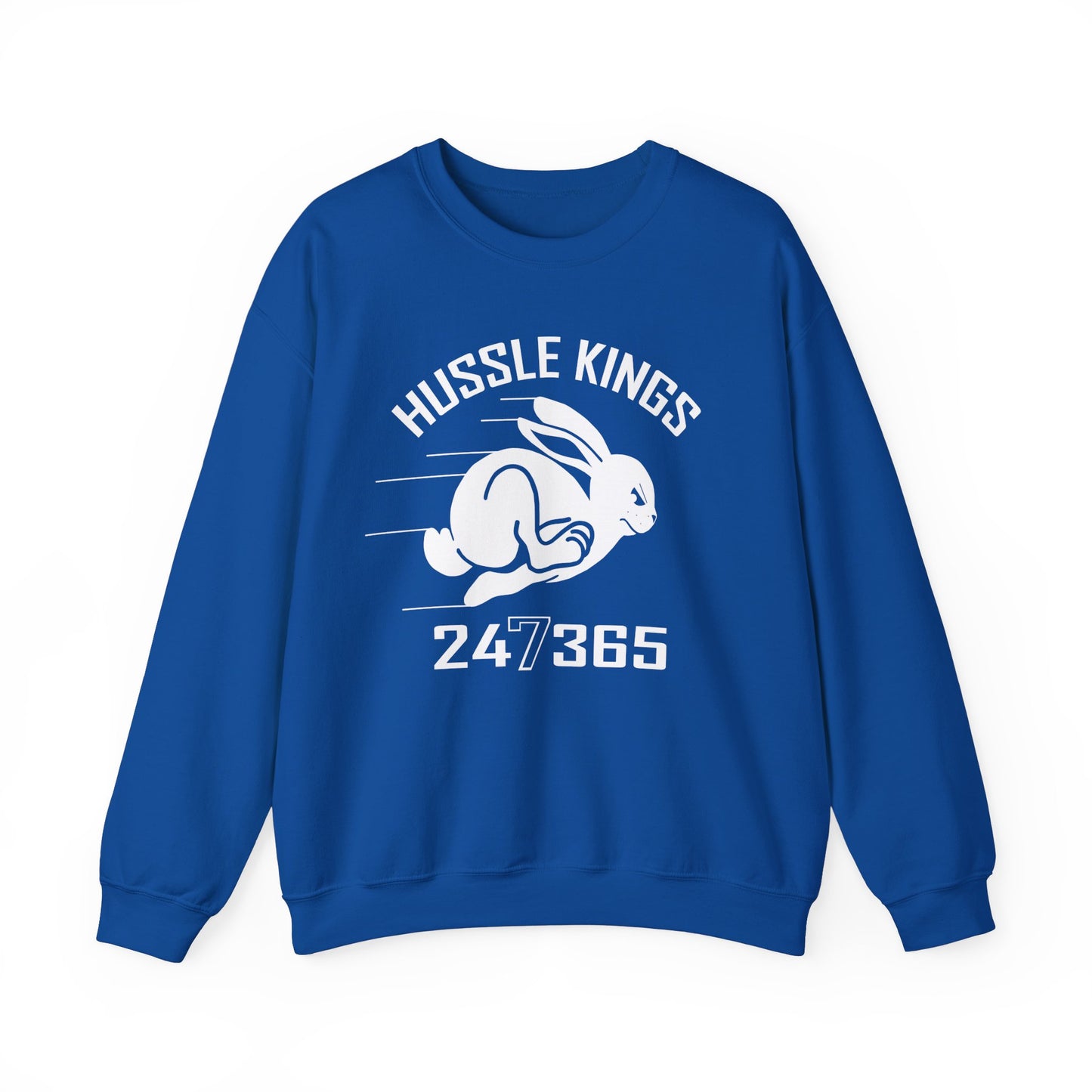 HUSSLE KINGS 24/365 MONOGRAM SWEATSHIRT