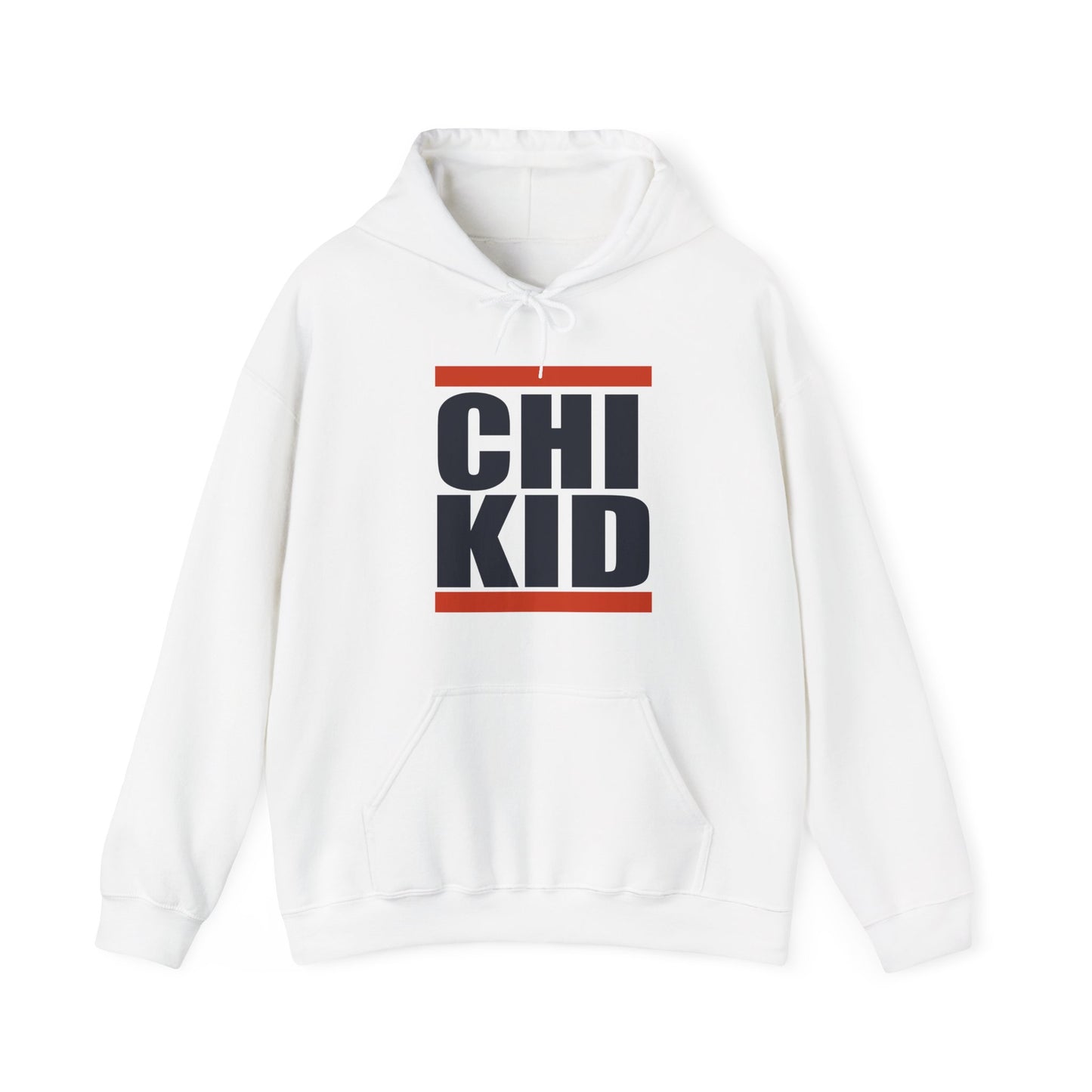 Chi Kid Hoodie — Retro Block Letter Chicago Pride Pullover