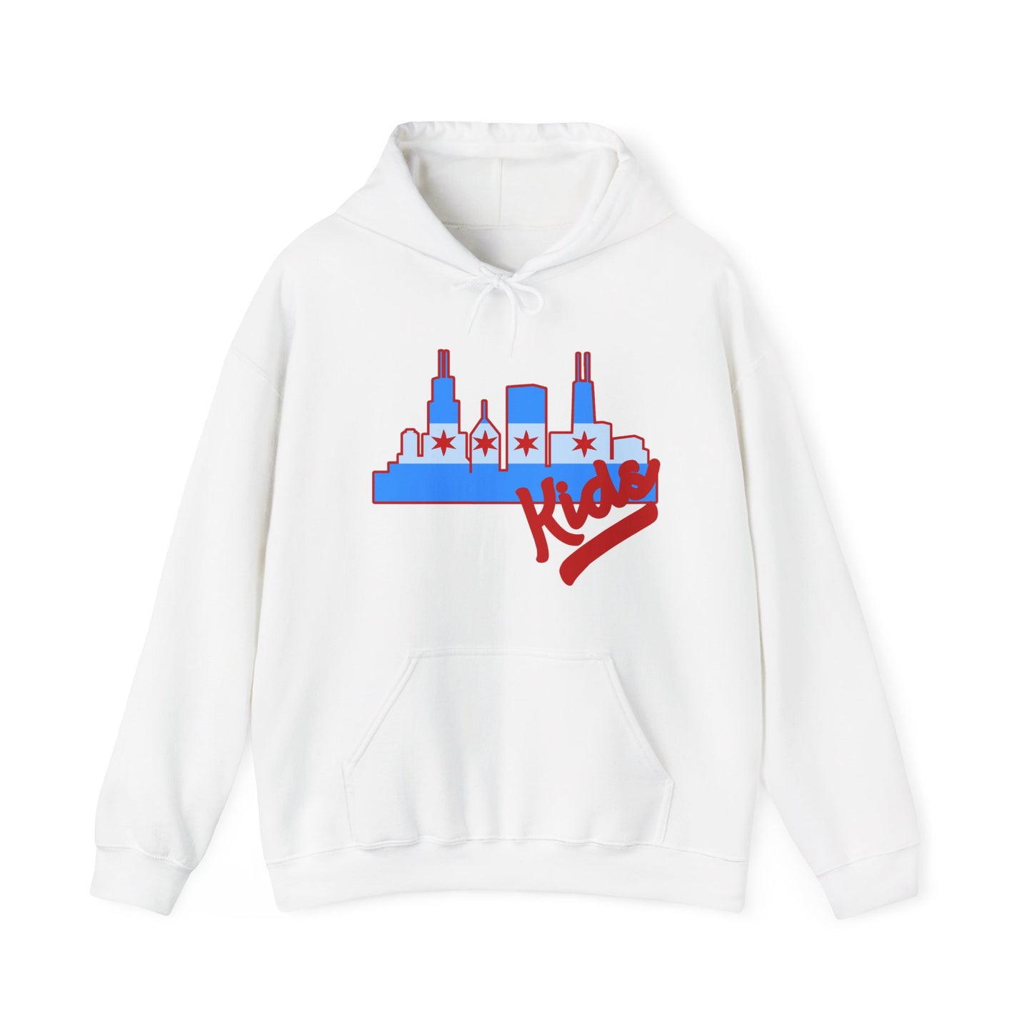 Chicago Kids Hoodie — Retro Skyline Graphic “Chicago Kids” Streetwear
