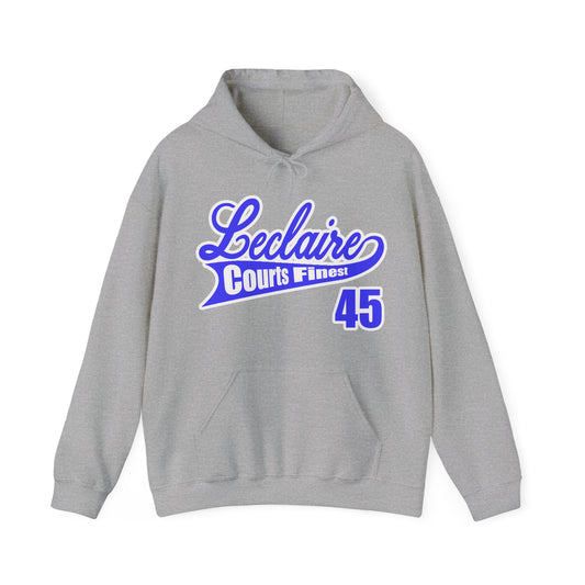 LECLAIRE COURTS FINEST CLASSIC SCRIPT HOODIE