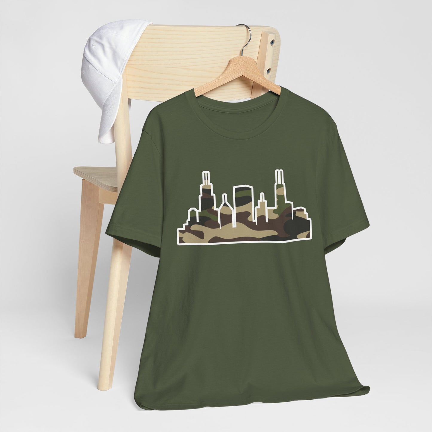 CHI KIDS CAMO-SKYLINE TEE