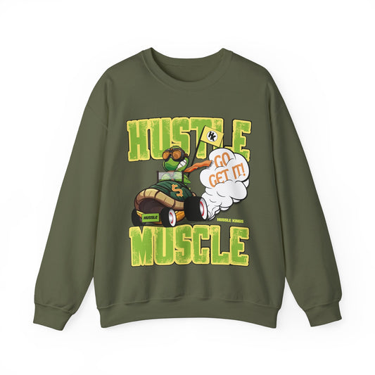 HUSSLE MUSCLE- THELONIOUS THE GO GETTER SWEATSHIRT