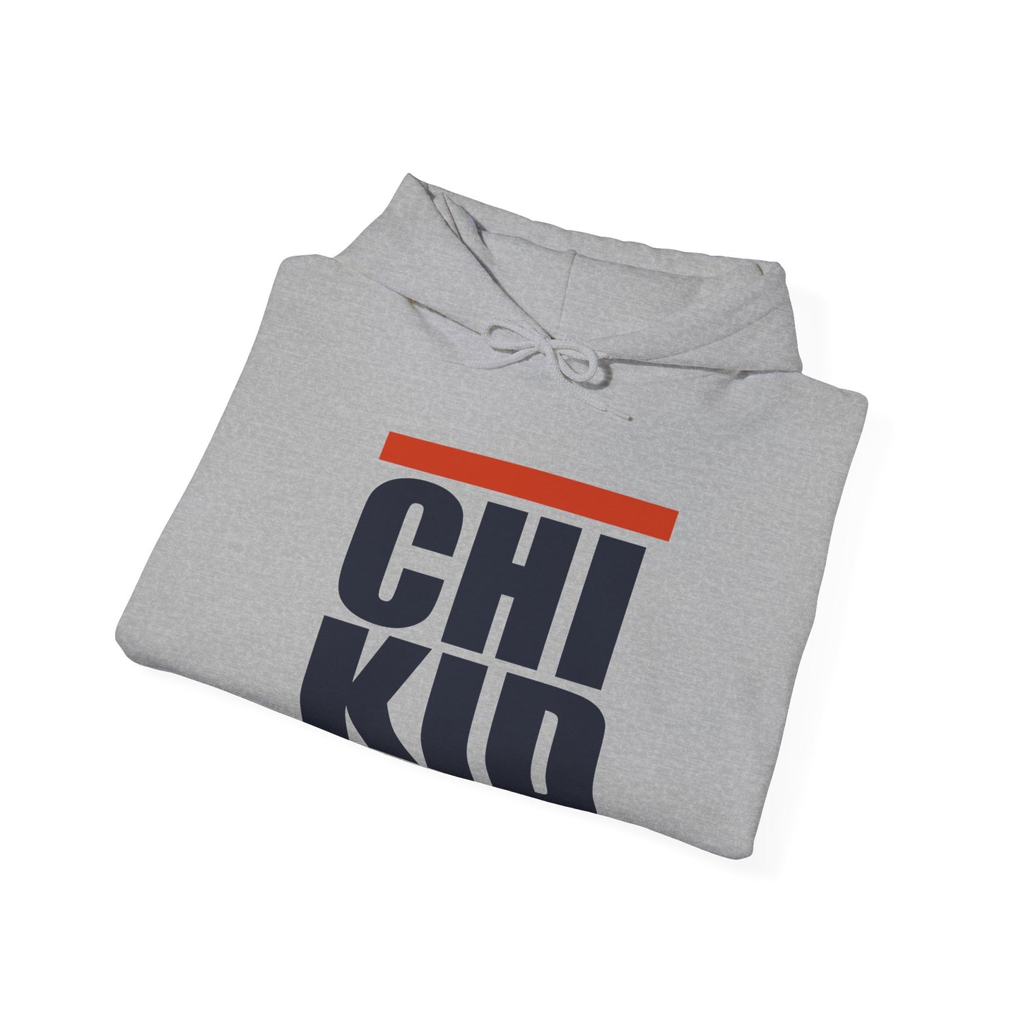 Chi Kid Hoodie — Retro Block Letter Chicago Pride Pullover